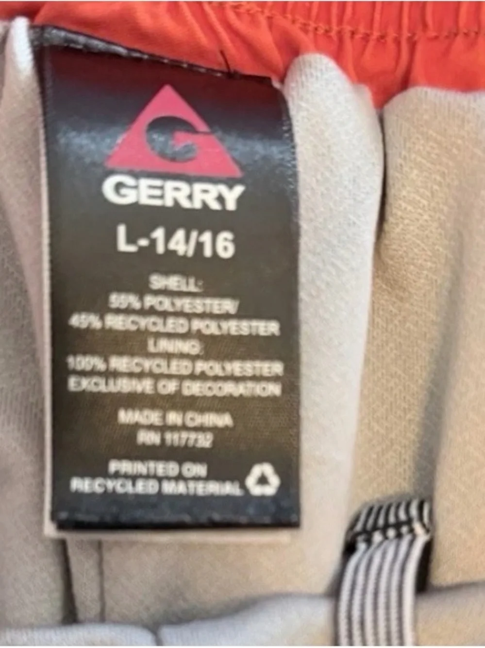 Gerry Weber Boys Blue Multicolor Stripe Swim Trunks